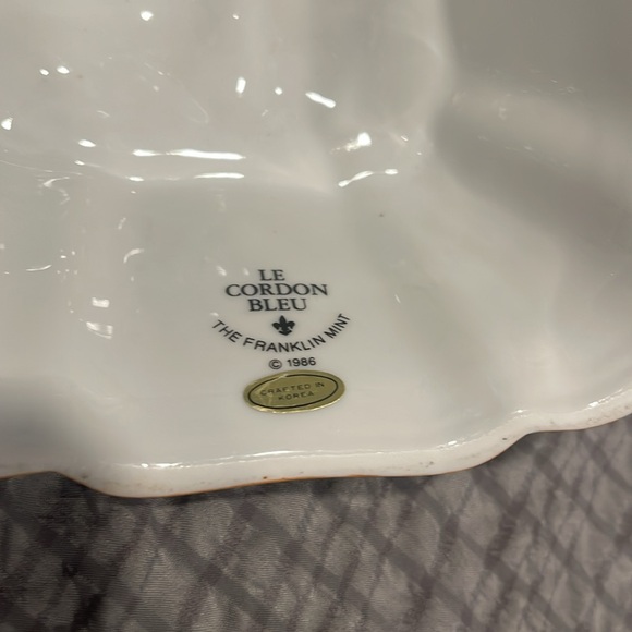 1986 Le Cordon Bleu Goose Hanging Ceramic Mold by Franklin Mint - Picture 4 of 4